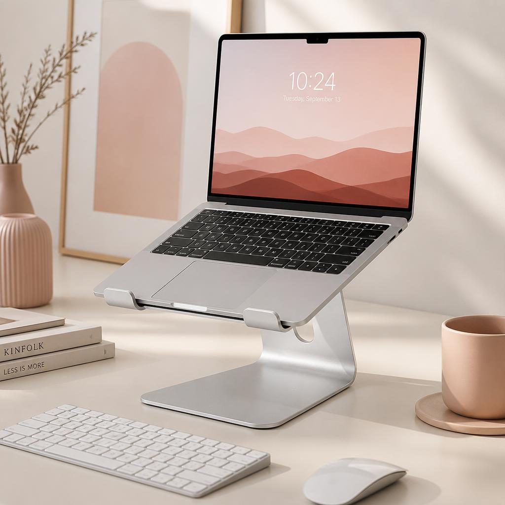 Ergonomic Aluminum Laptop Stand
